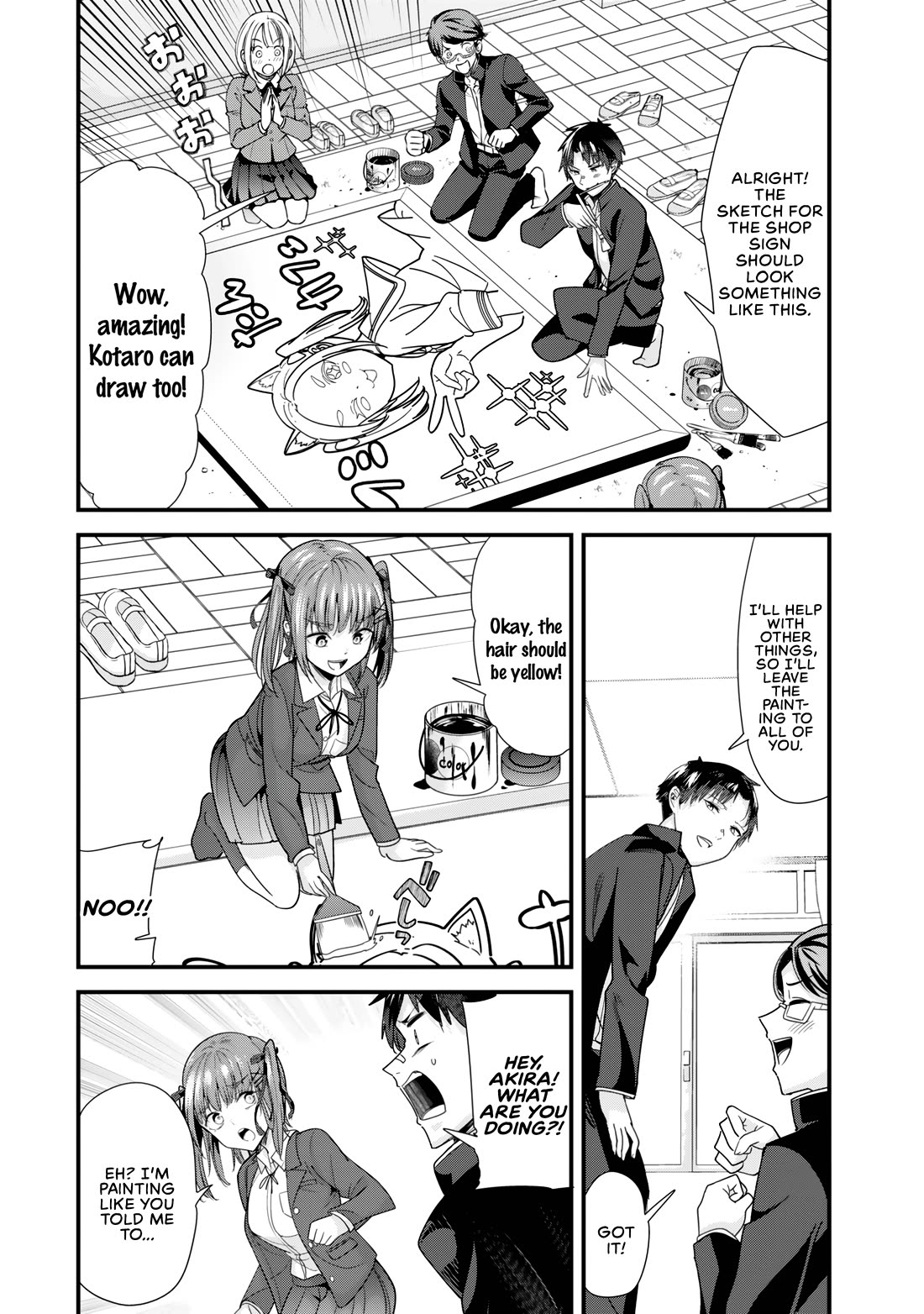 When Trying to Get Back at the Hometown Bullies, Another Battle Began Chapter 41.1 page 8 - Chapter 41.1: The battle of the school festival has begun