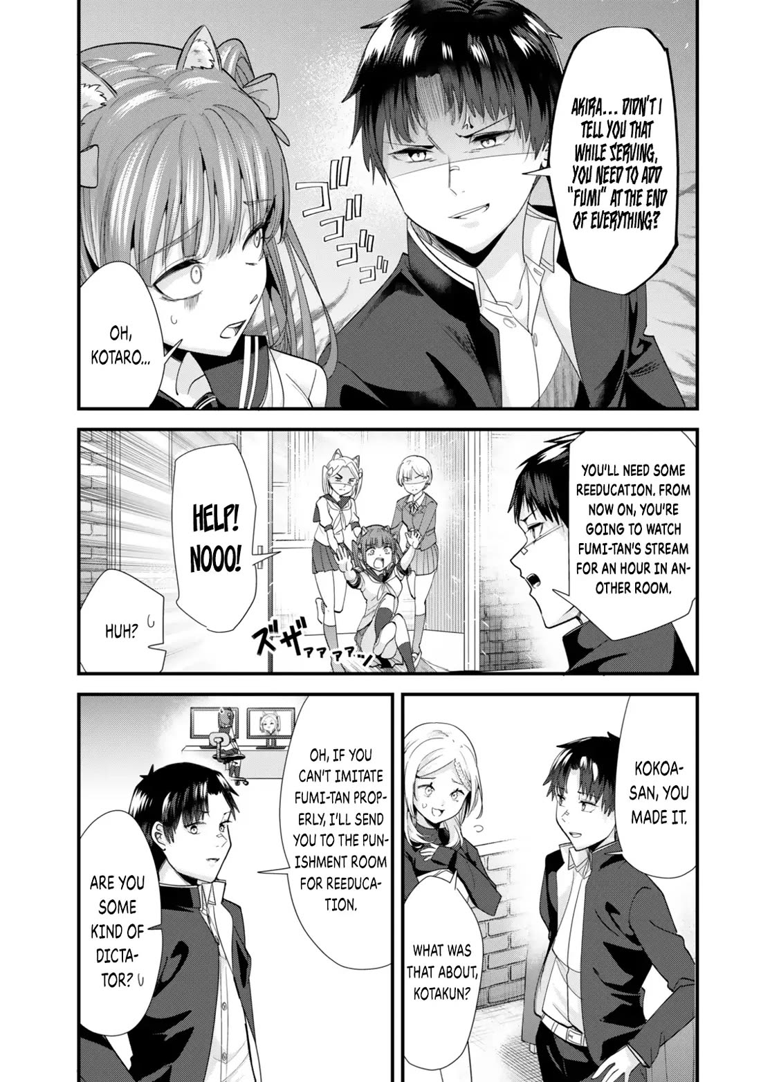 When Trying to Get Back at the Hometown Bullies, Another Battle Began Chapter 43.1 page 3 - Chapter 43.1: The battle of submission has begun
