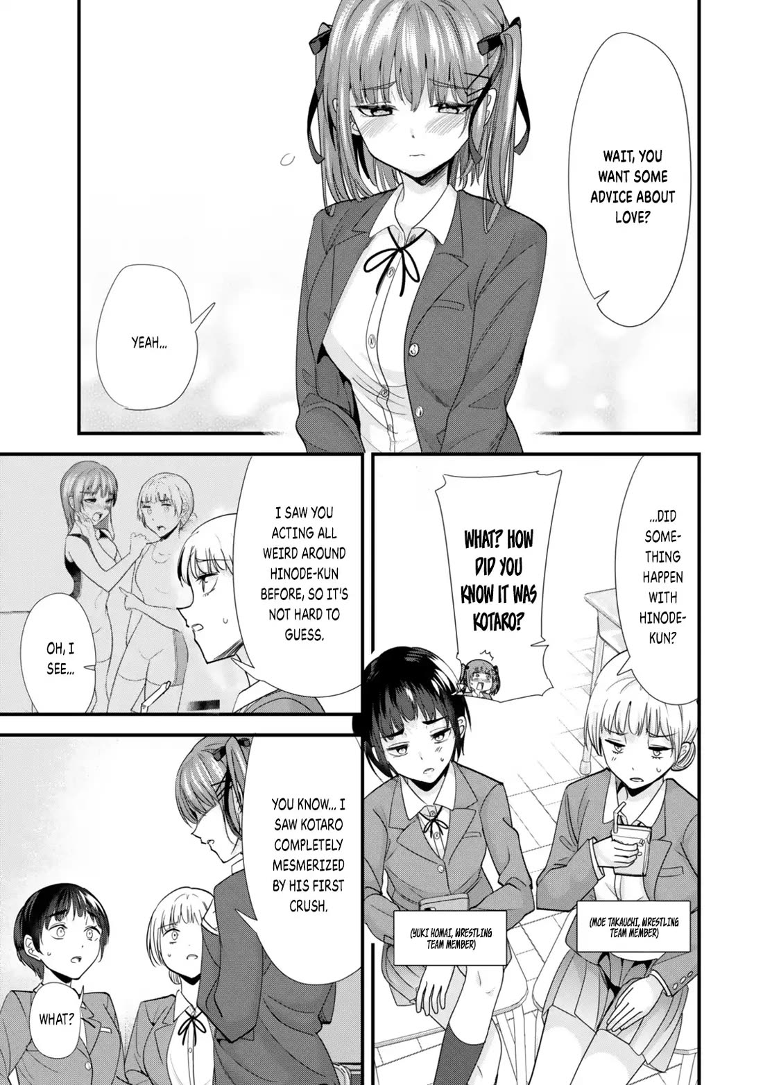When Trying to Get Back at the Hometown Bullies, Another Battle Began Chapter 45.1 page 1 - Chapter 45.1: The battle for love advice has begun.