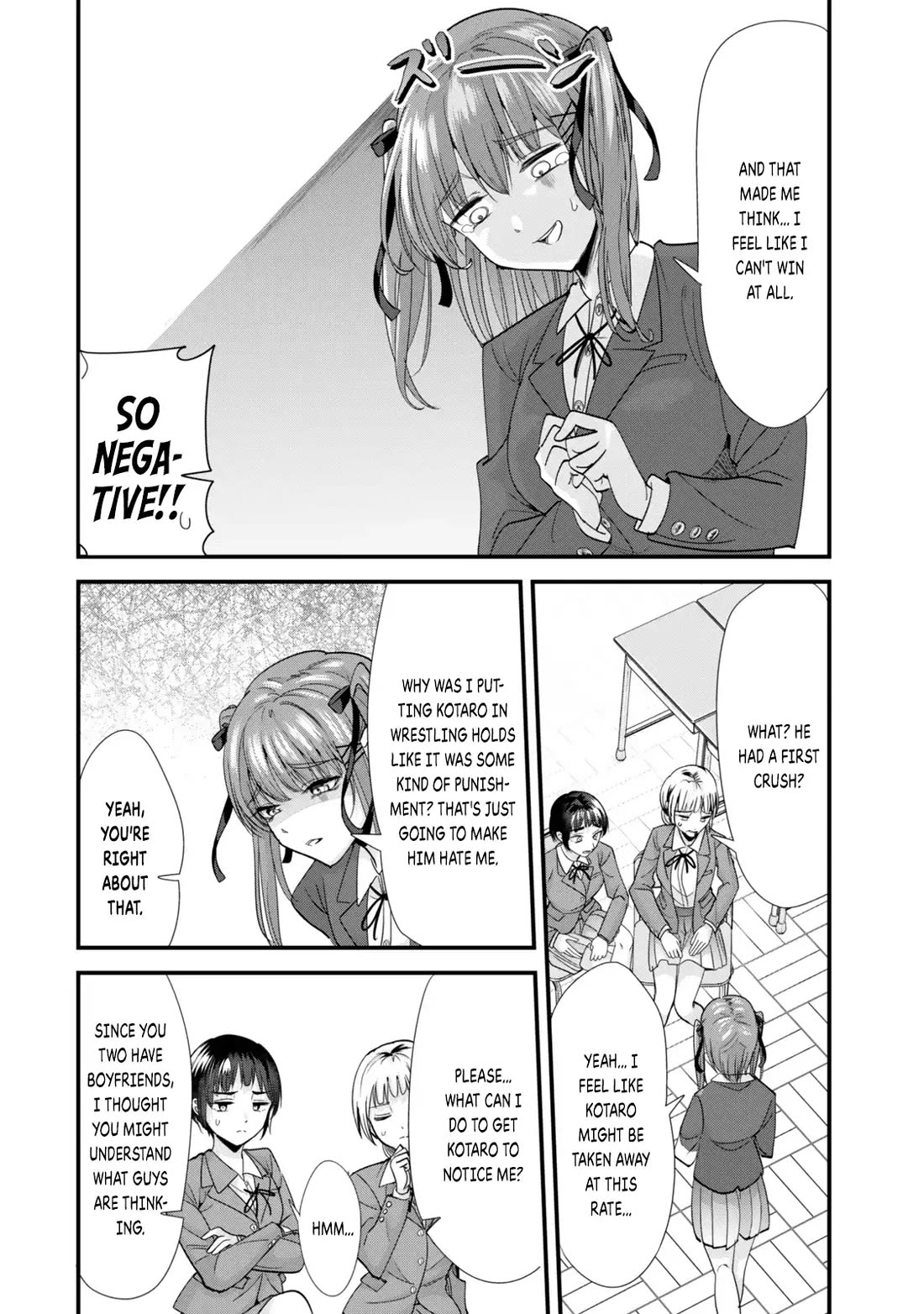 When Trying to Get Back at the Hometown Bullies, Another Battle Began Chapter 45.1 page 2 - Chapter 45.1: The battle for love advice has begun.