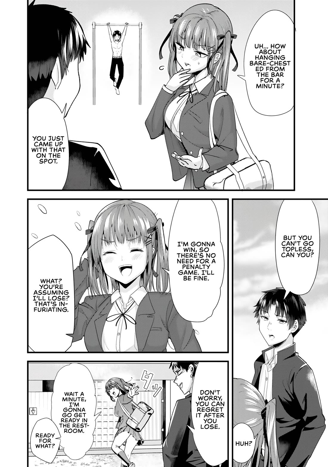 When Trying to Get Back at the Hometown Bullies, Another Battle Began Chapter 52 page 4 - Chapter 52: The battle of the pull-ups has begun