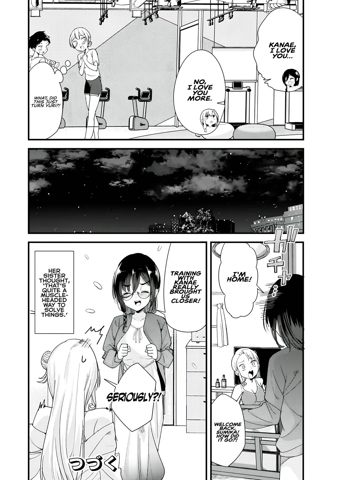 When Trying to Get Back at the Hometown Bullies, Another Battle Began Chapter 59.2 page 8 - Chapter 59.2: The battle of muscle training has begun