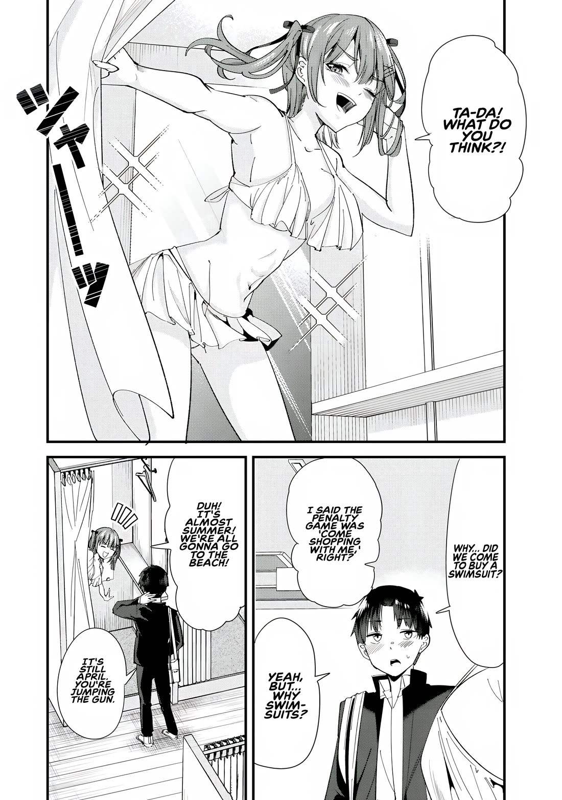 When Trying to Get Back at the Hometown Bullies, Another Battle Began Chapter 64.1 page 2 - Chapter 64.1: The Battle in the Fitting Room Begins