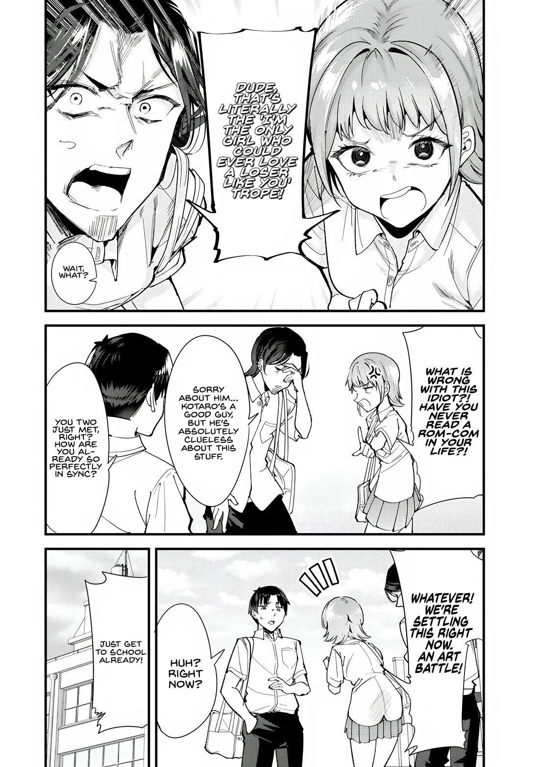 When Trying to Get Back at the Hometown Bullies, Another Battle Began Chapter 74 page 4 - Chapter 74: The Blackboard Art Battle Begins