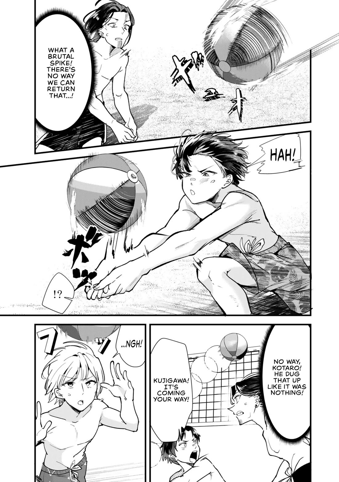 When Trying to Get Back at the Hometown Bullies, Another Battle Began Chapter 87 page 13 - Chapter 87: The Beach volleyball battles has begun