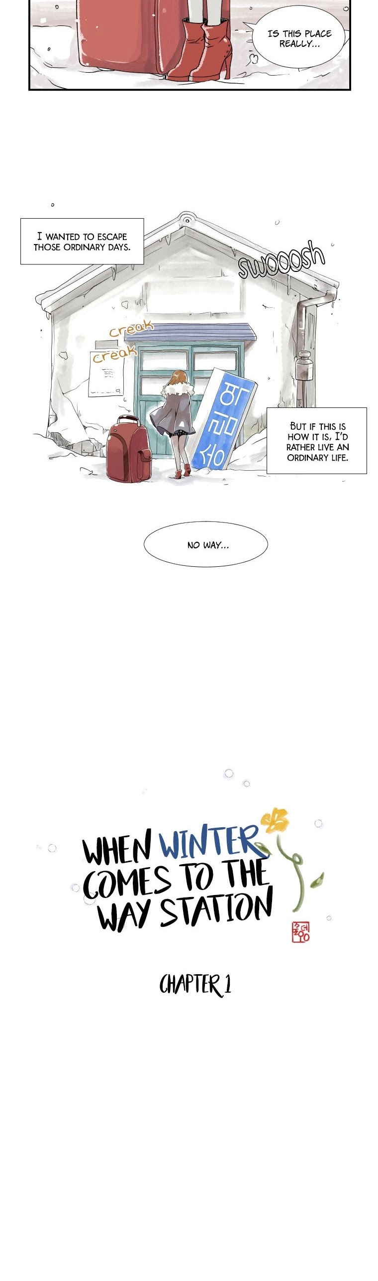When Winter Comes to the Way Station Chapter 1 page 3 - Chapter 1: When You Come to Songlim Station