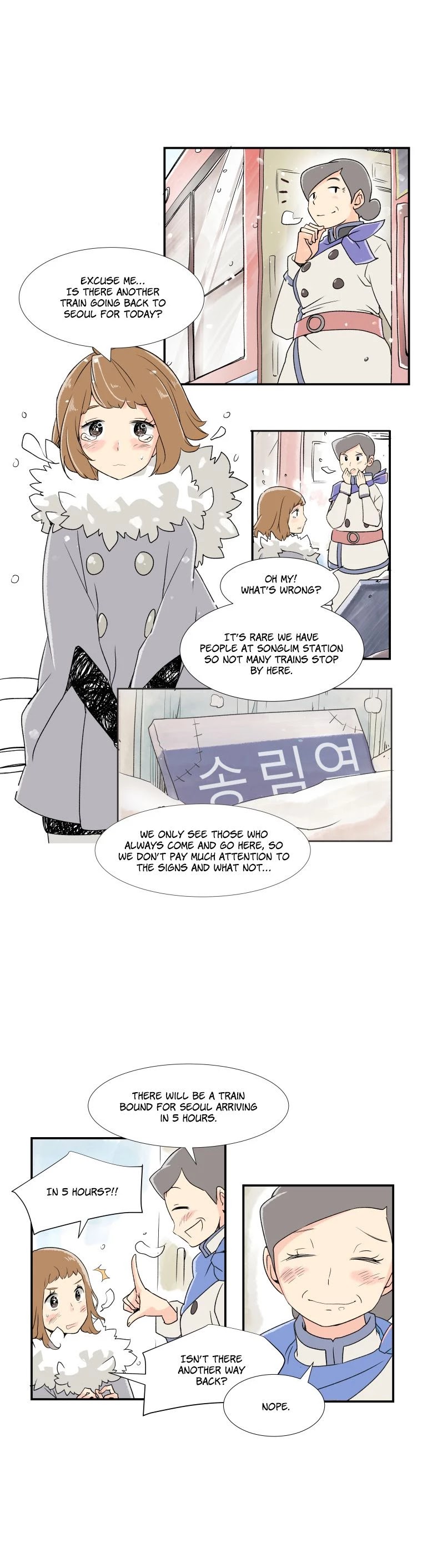 When Winter Comes to the Way Station Chapter 1 page 4 - Chapter 1: When You Come to Songlim Station