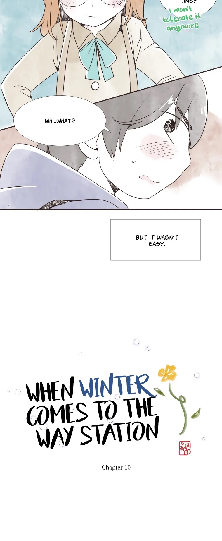 When Winter Comes to the Way Station Chapter 10 page 4 - Chapter 10: When Bom Met Kyeoul (2)
