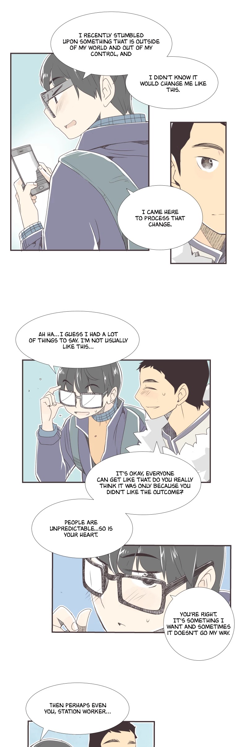 When Winter Comes to the Way Station Chapter 29 page 9 - Chapter 29: The Customer's World Pt. 1