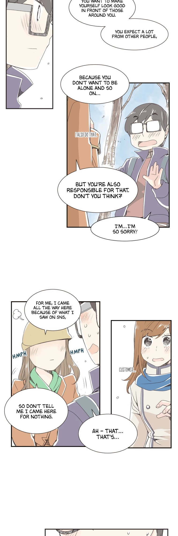 When Winter Comes to the Way Station Chapter 33 page 5 - Chapter 33: The Customer's World Pt. 5