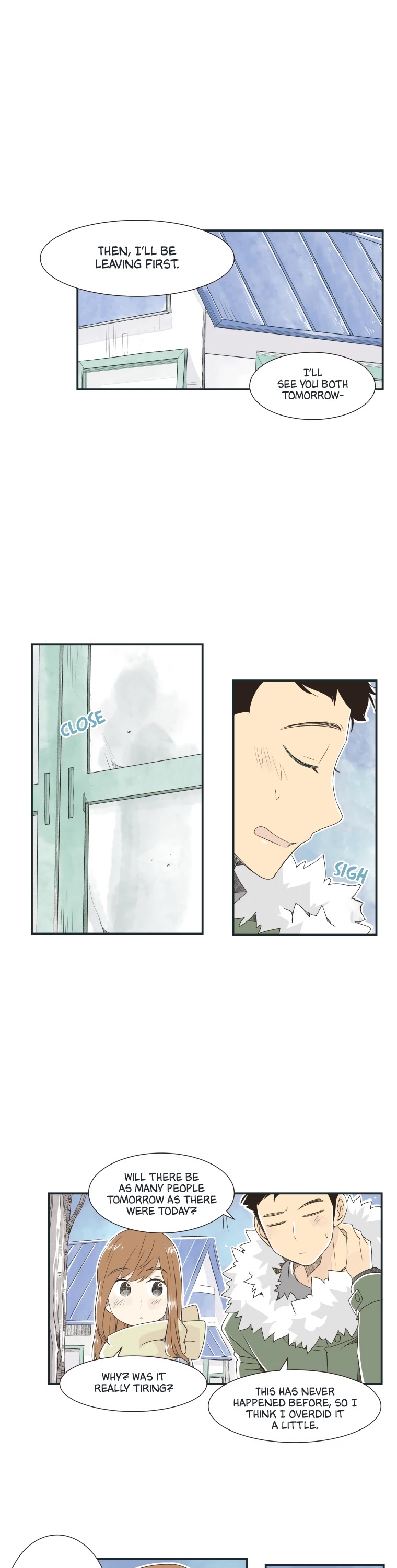 When Winter Comes to the Way Station Chapter 35 page 1 - Chapter 35: The Reason Hyung Came to Songlim Station