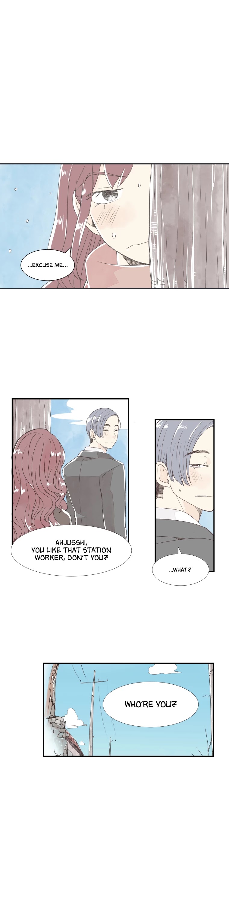 When Winter Comes to the Way Station Chapter 42 page 1 - Chapter 42: Station Worker Unnie