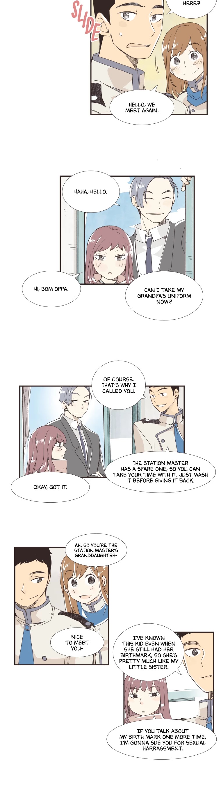 When Winter Comes to the Way Station Chapter 42 page 14 - Chapter 42: Station Worker Unnie