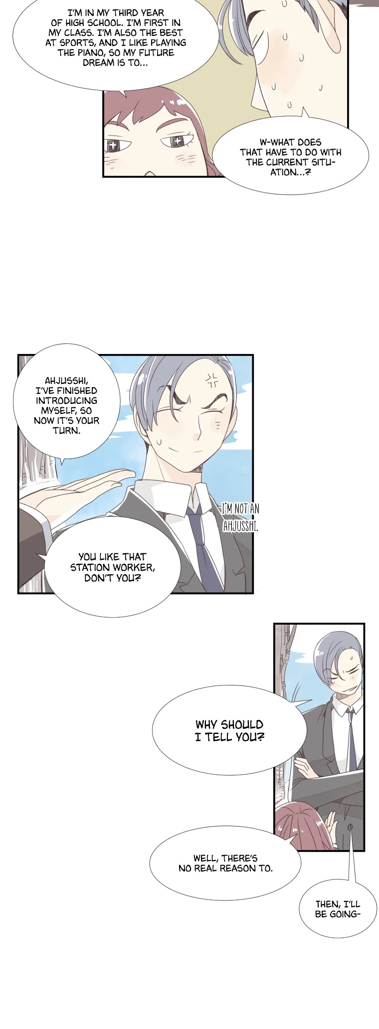 When Winter Comes to the Way Station Chapter 42 page 3 - Chapter 42: Station Worker Unnie