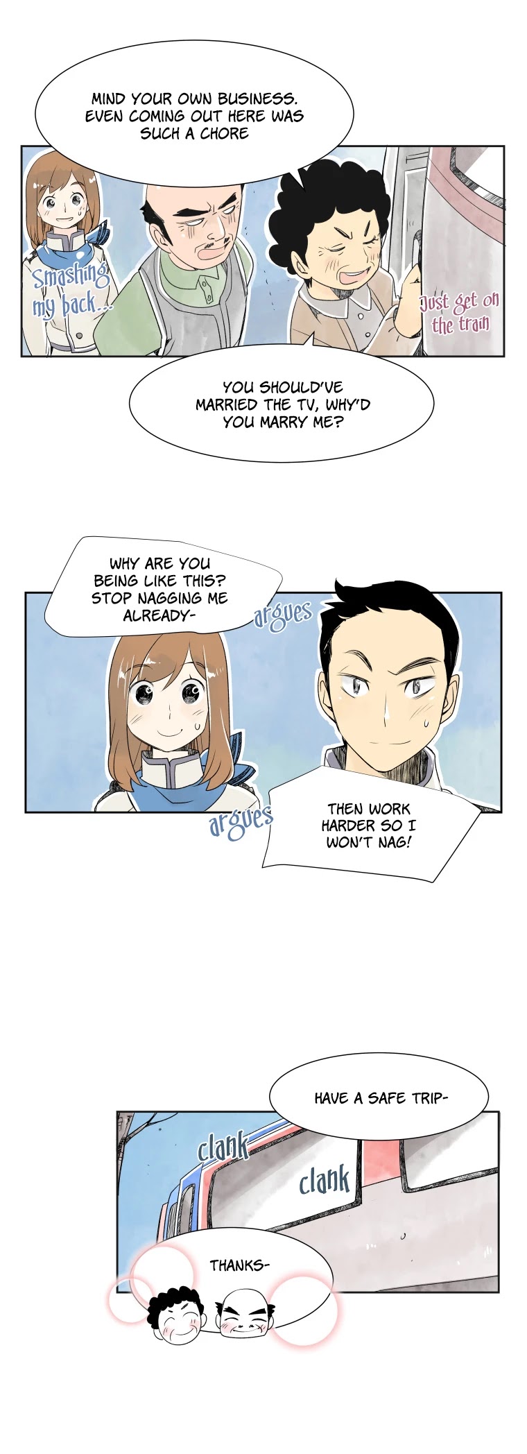 When Winter Comes to the Way Station Chapter 6 page 14 - Chapter 6: A Station Worker’s Day