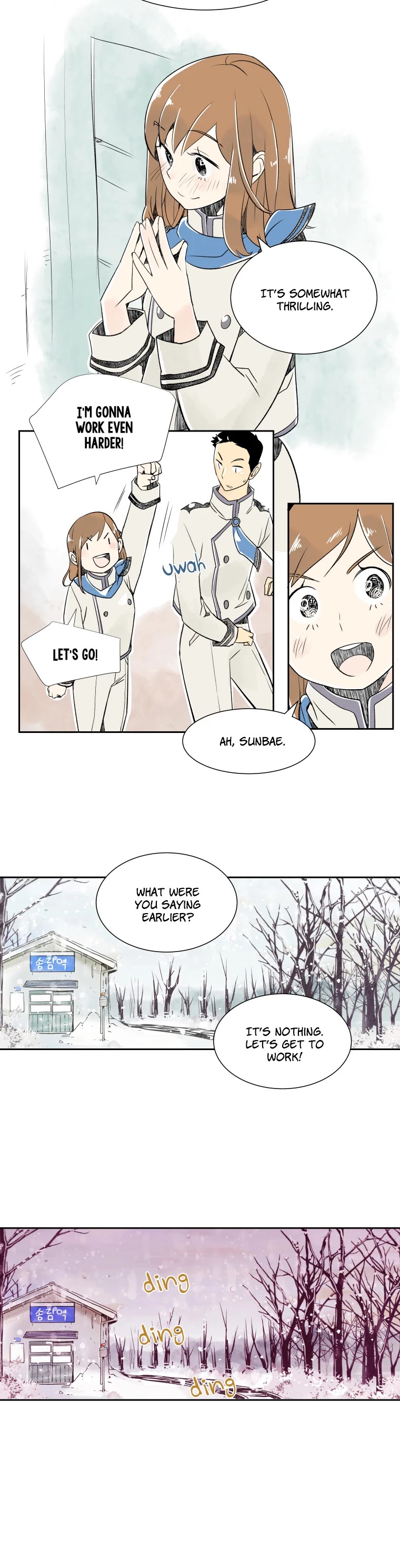When Winter Comes to the Way Station Chapter 6 page 19 - Chapter 6: A Station Worker’s Day