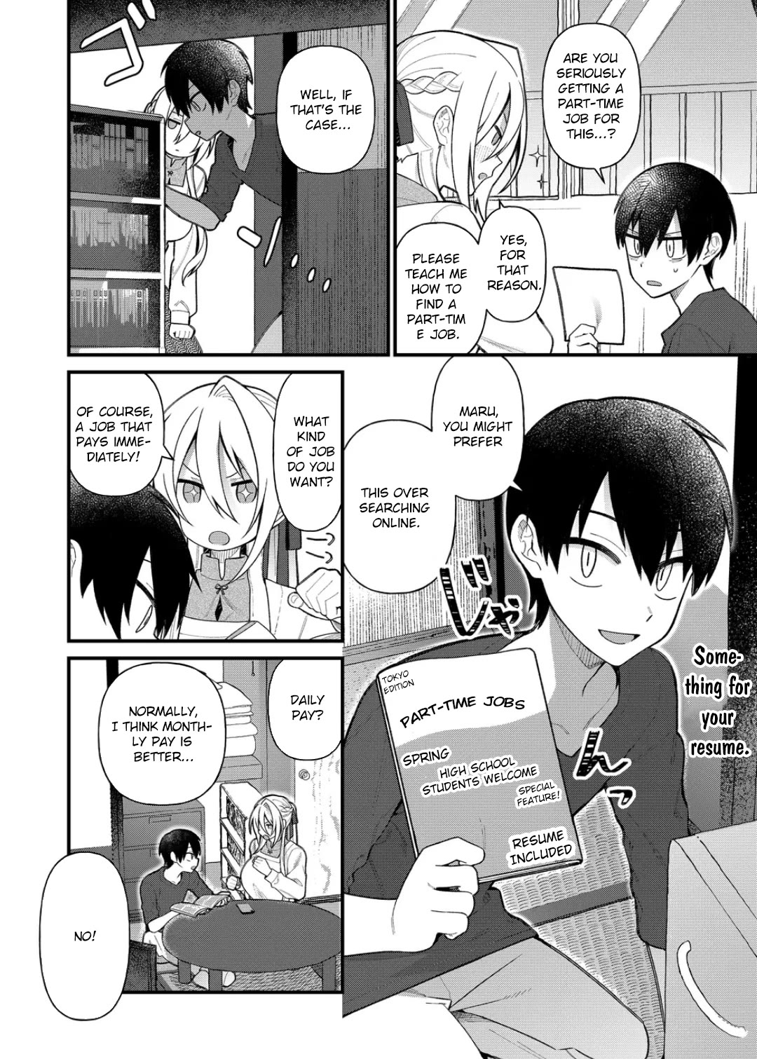 Whenever I Get Home, the Kukkoro Knight is Always There Chapter 10 page 5 - Chapter 10