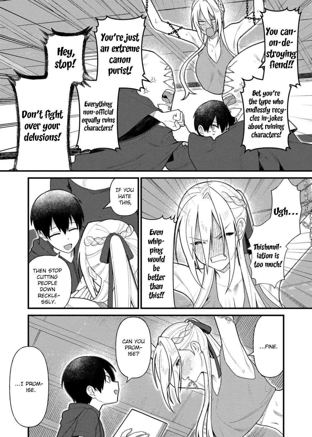 Whenever I Get Home, the Kukkoro Knight is Always There Chapter 14 page 11 - Chapter 14