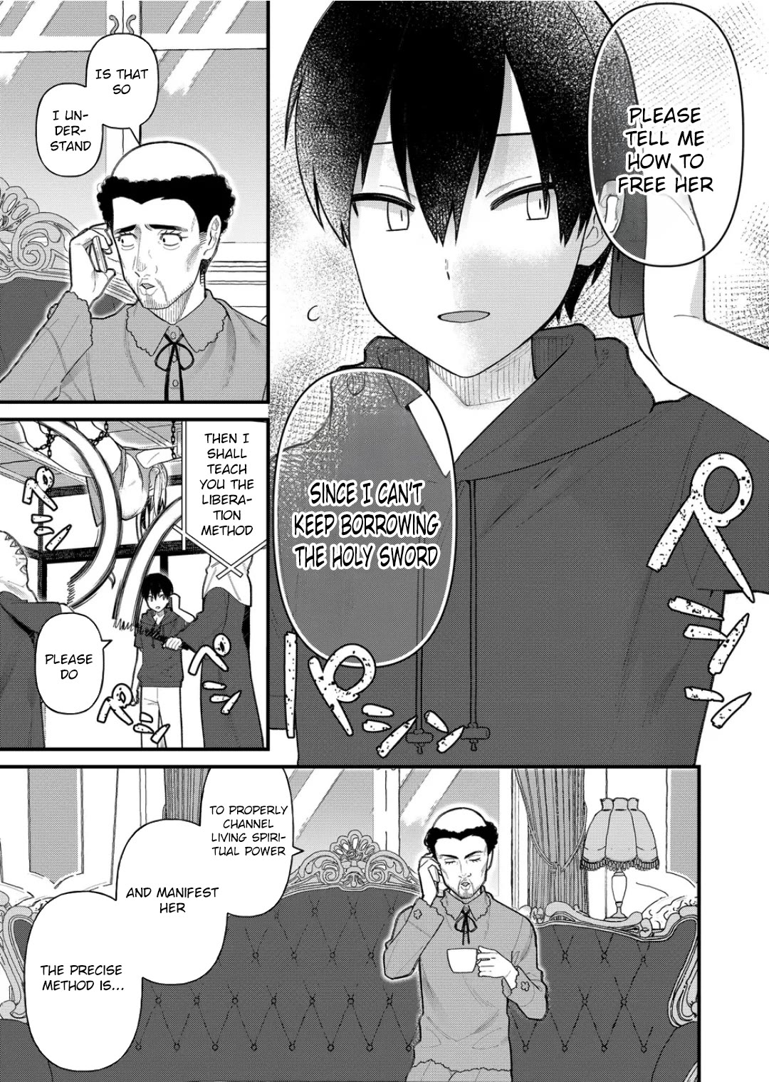 Whenever I Get Home, the Kukkoro Knight is Always There Chapter 14 page 4 - Chapter 14