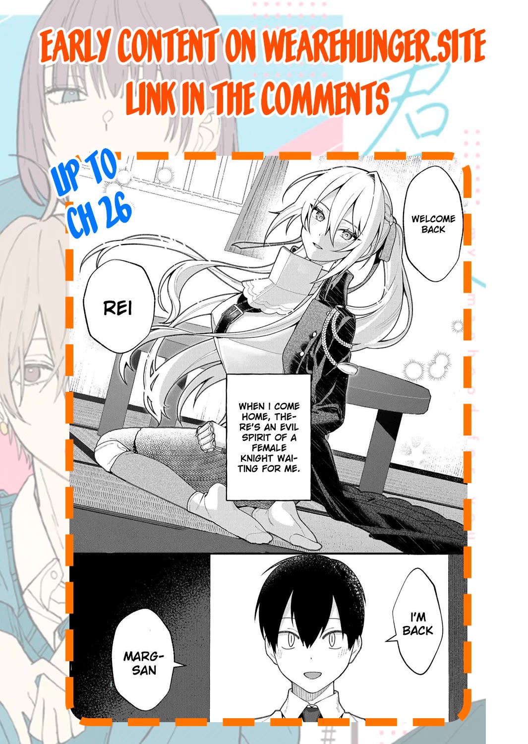 Whenever I Get Home, the Kukkoro Knight is Always There Chapter 22 page 17 - Chapter 22