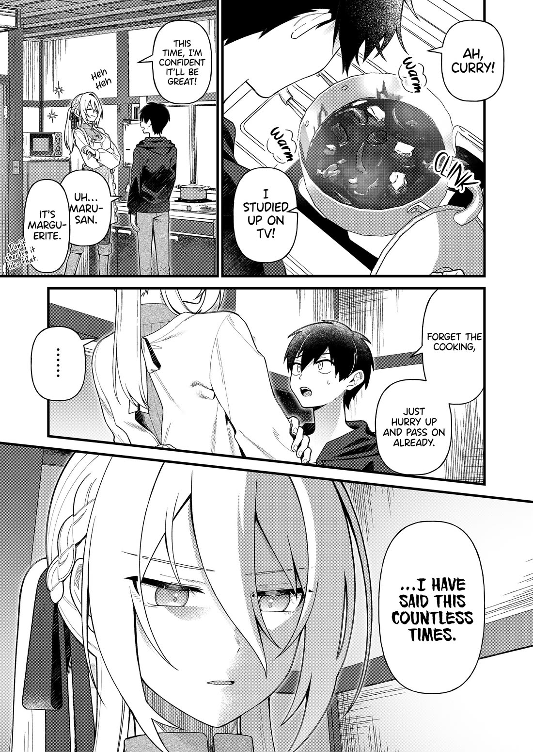 Whenever I Get Home, the Kukkoro Knight is Always There Chapter 3 page 5 - Chapter 3: Holy Knight Marguerite (3)