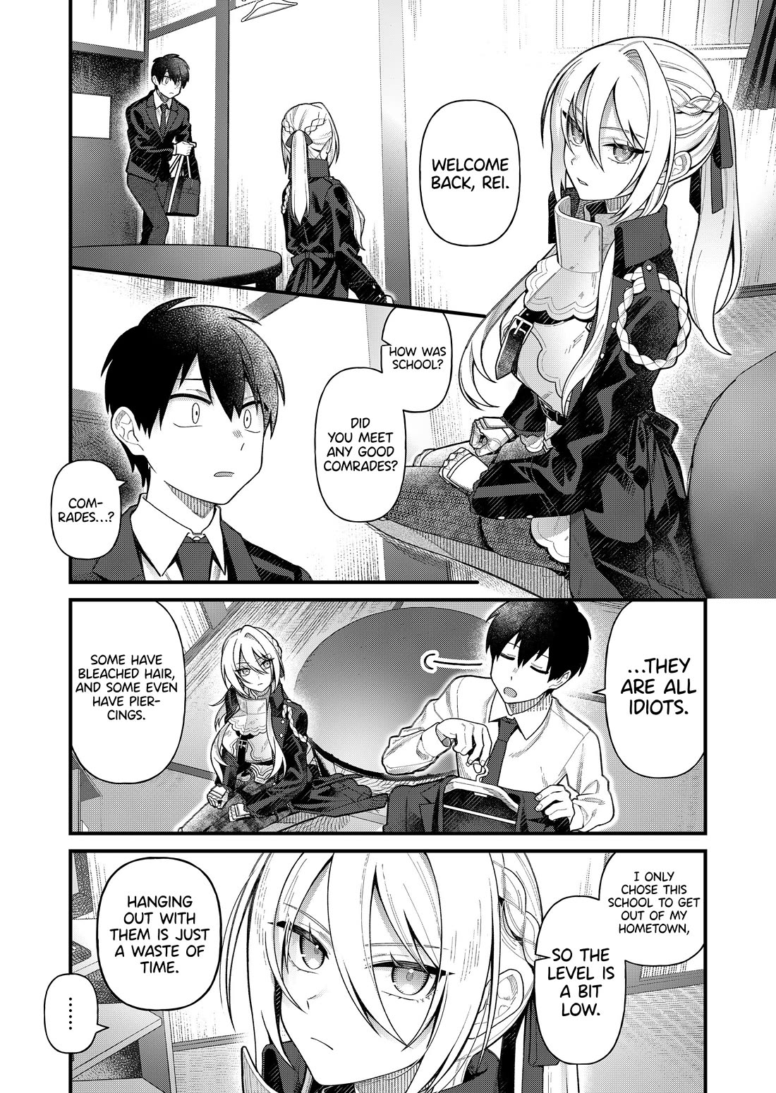 Whenever I Get Home, the Kukkoro Knight is Always There Chapter 4 page 7 - Chapter 4: The Holy Sword and a Comrade (1)