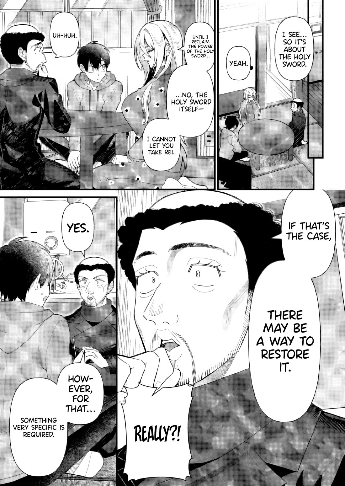 Whenever I Get Home, the Kukkoro Knight is Always There Chapter 7 page 10 - Chapter 7: Love