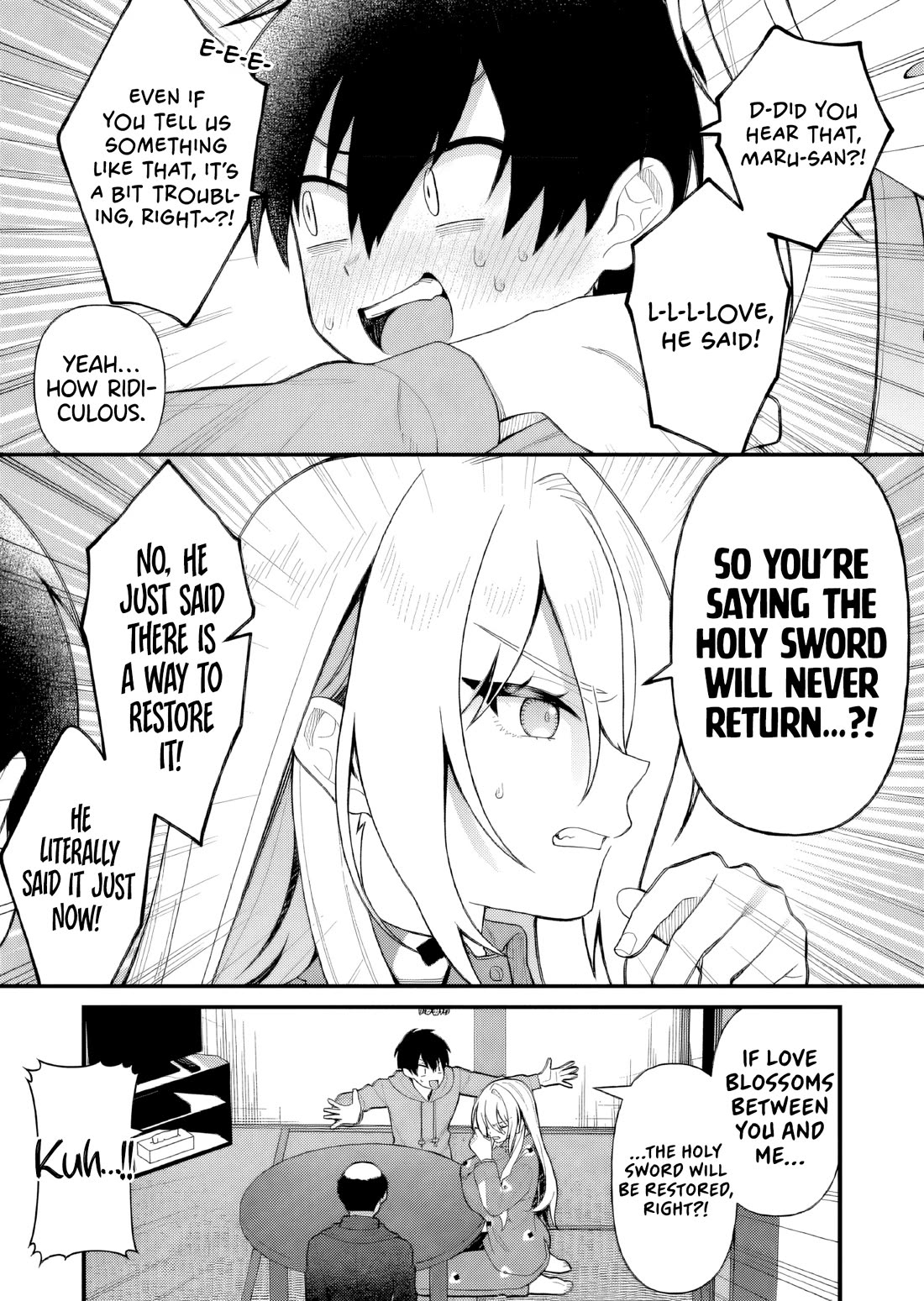 Whenever I Get Home, the Kukkoro Knight is Always There Chapter 7 page 12 - Chapter 7: Love