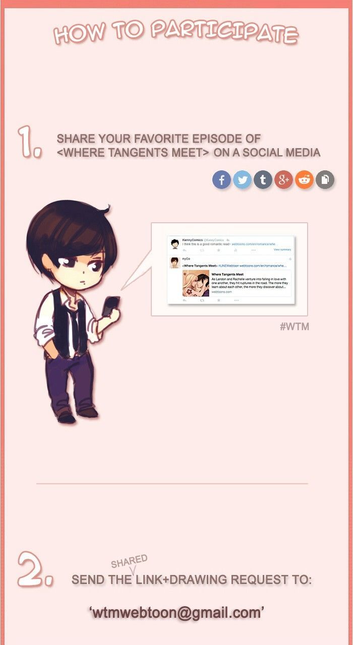 Where Tangents Meet Chapter 25.5 page 7 - Chapter 25.5 : [Event] Drawing Request & Music Distribution