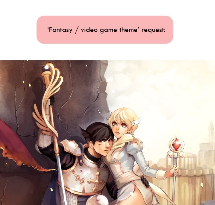 Where Tangents Meet Chapter 27.5 page 14 - Chapter 27.5 : [Event] Results & Messages
