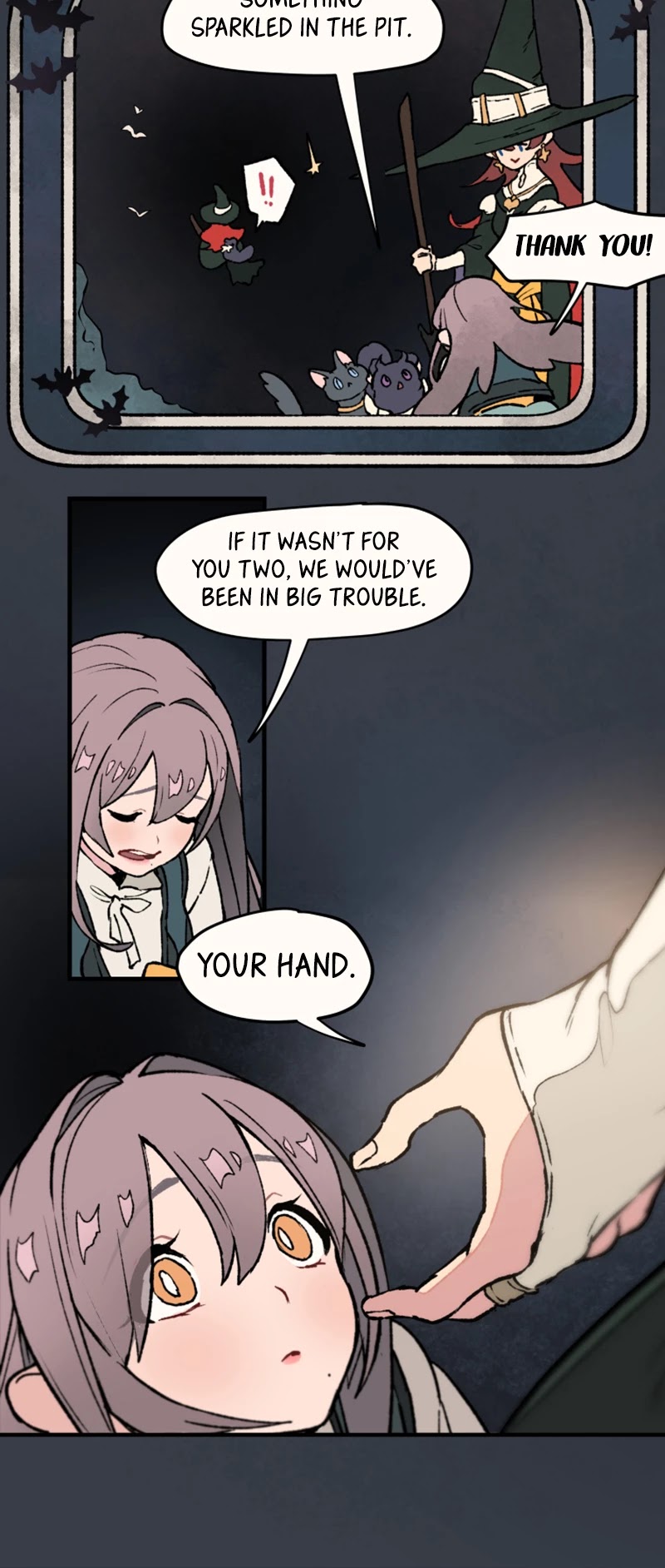 Where The Shooting Star Falls, Wait There. Chapter 1.10 page 11 - Vol.1 Chapter 10: Big Star Witch Pye