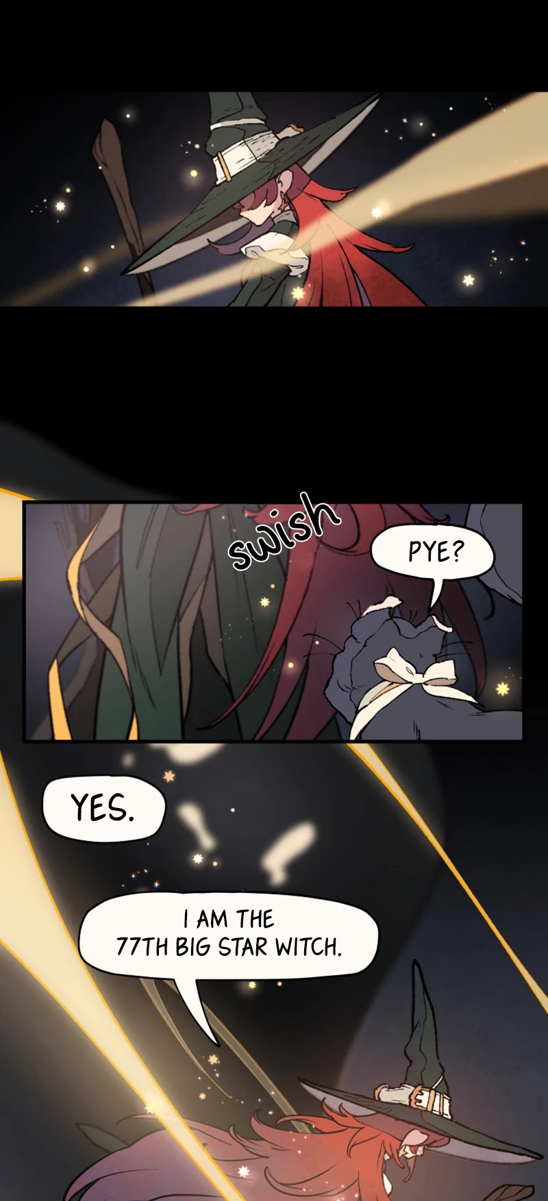 Where The Shooting Star Falls, Wait There. Chapter 1.10 page 6 - Vol.1 Chapter 10: Big Star Witch Pye