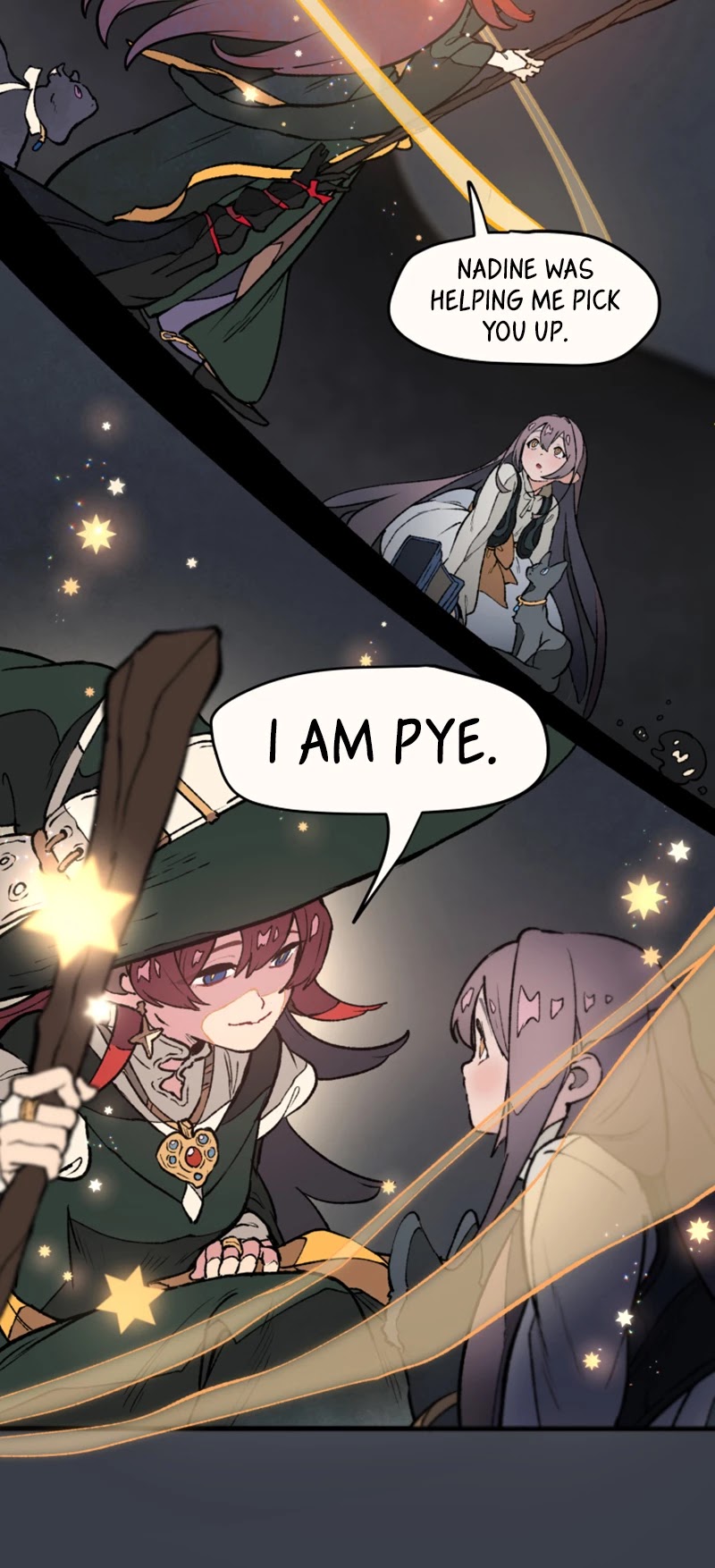 Where The Shooting Star Falls, Wait There. Chapter 1.10 page 7 - Vol.1 Chapter 10: Big Star Witch Pye