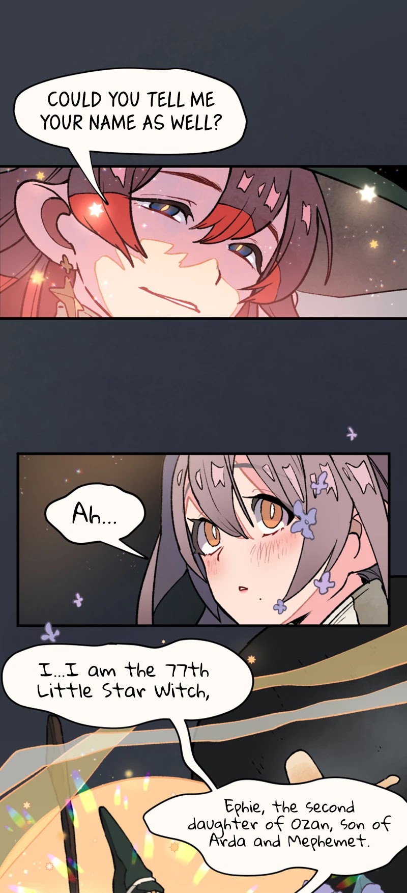 Where The Shooting Star Falls, Wait There. Chapter 1.10 page 8 - Vol.1 Chapter 10: Big Star Witch Pye
