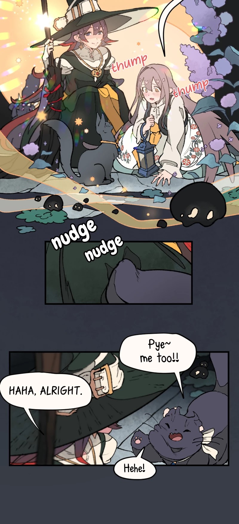 Where The Shooting Star Falls, Wait There. Chapter 1.10 page 9 - Vol.1 Chapter 10: Big Star Witch Pye