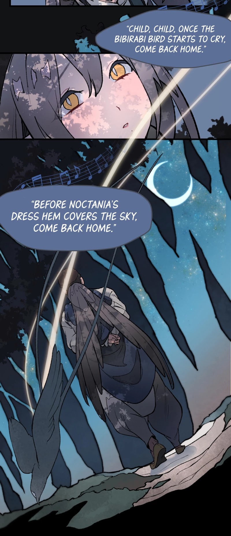 Where The Shooting Star Falls, Wait There. Chapter 1.11 page 16 - Vol.1 Chapter 11: The Bibirabi Bird