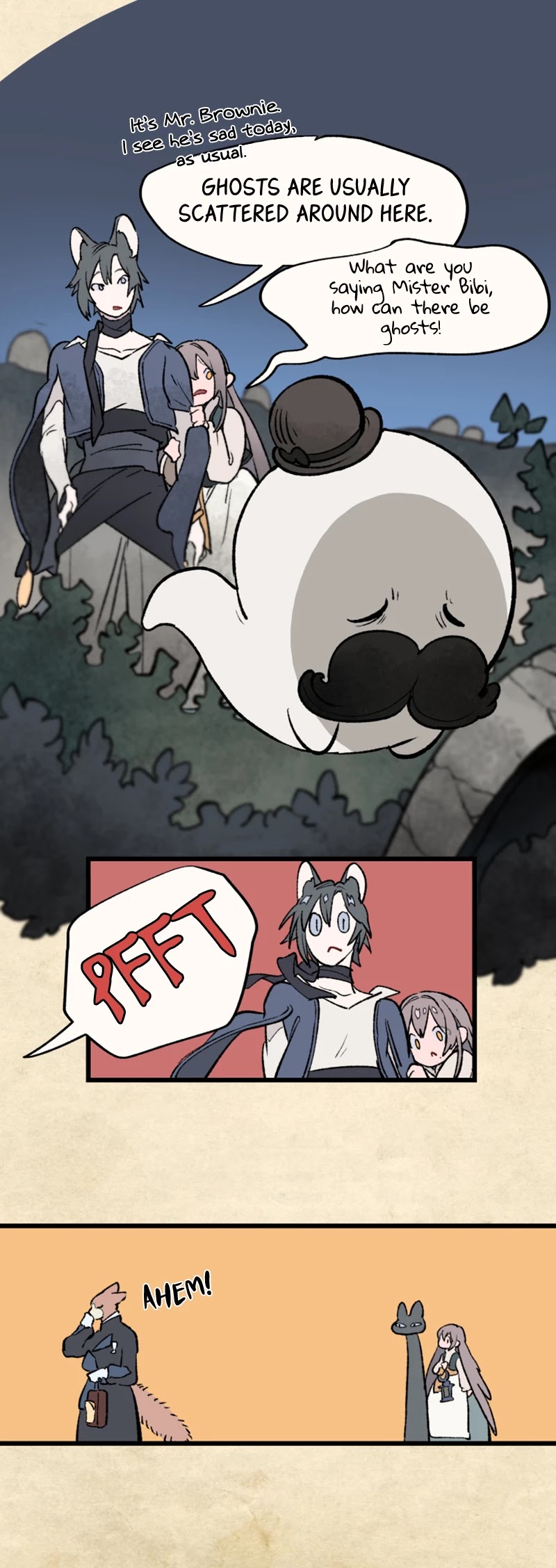Where The Shooting Star Falls, Wait There. Chapter 1.12 page 11 - Vol.1 Chapter 12: A Teahouse Branch of the Noctanian Order