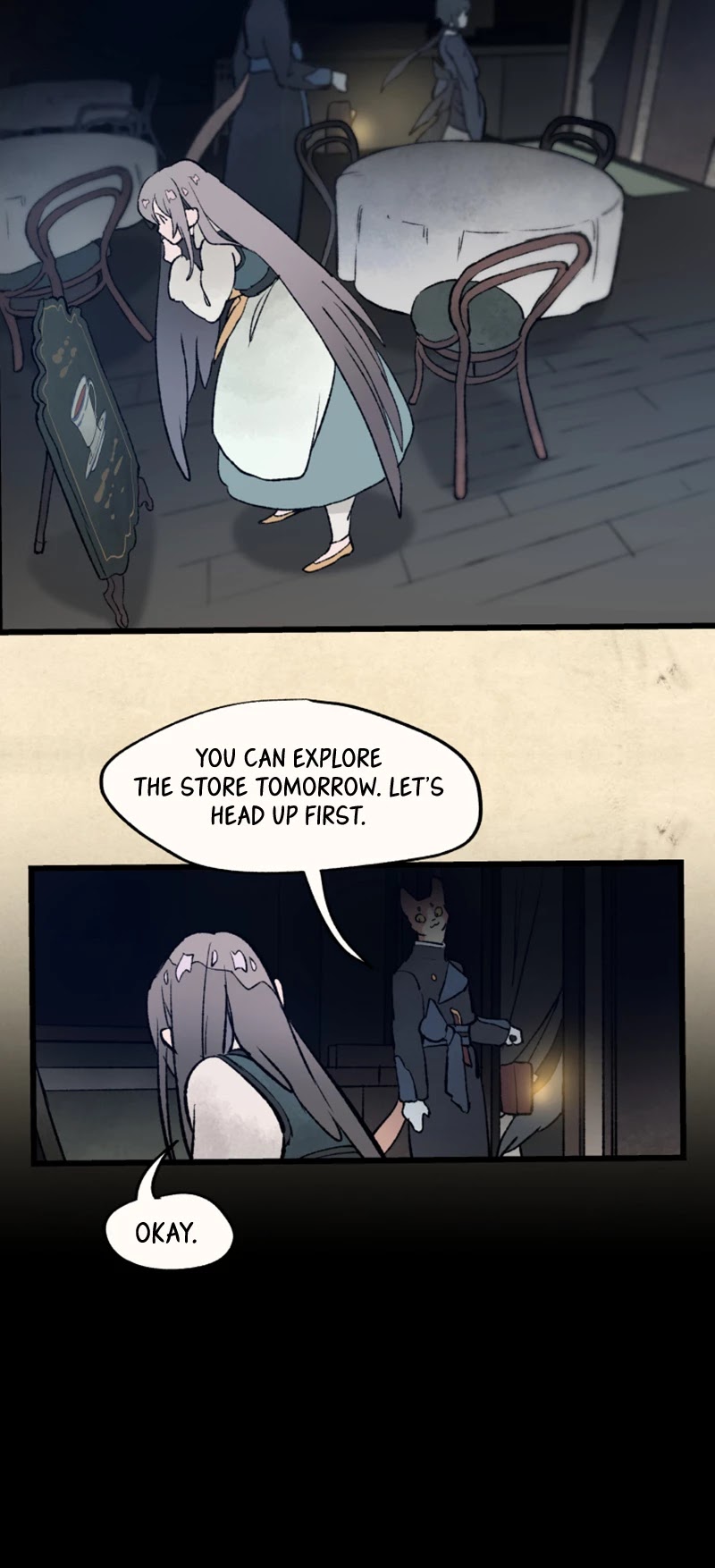 Where The Shooting Star Falls, Wait There. Chapter 1.12 page 14 - Vol.1 Chapter 12: A Teahouse Branch of the Noctanian Order