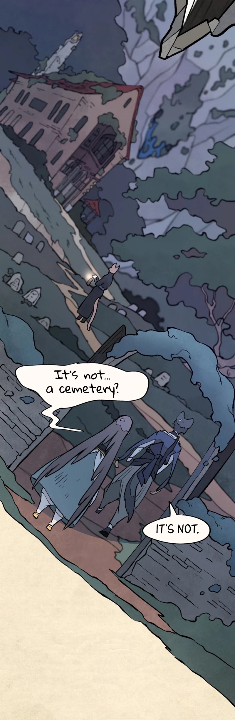 Where The Shooting Star Falls, Wait There. Chapter 1.12 page 7 - Vol.1 Chapter 12: A Teahouse Branch of the Noctanian Order