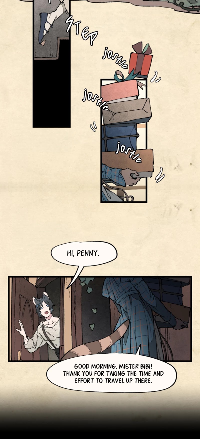 Where The Shooting Star Falls, Wait There. Chapter 1.14 page 3 - Vol.1 Chapter 14: Meinod and Penny