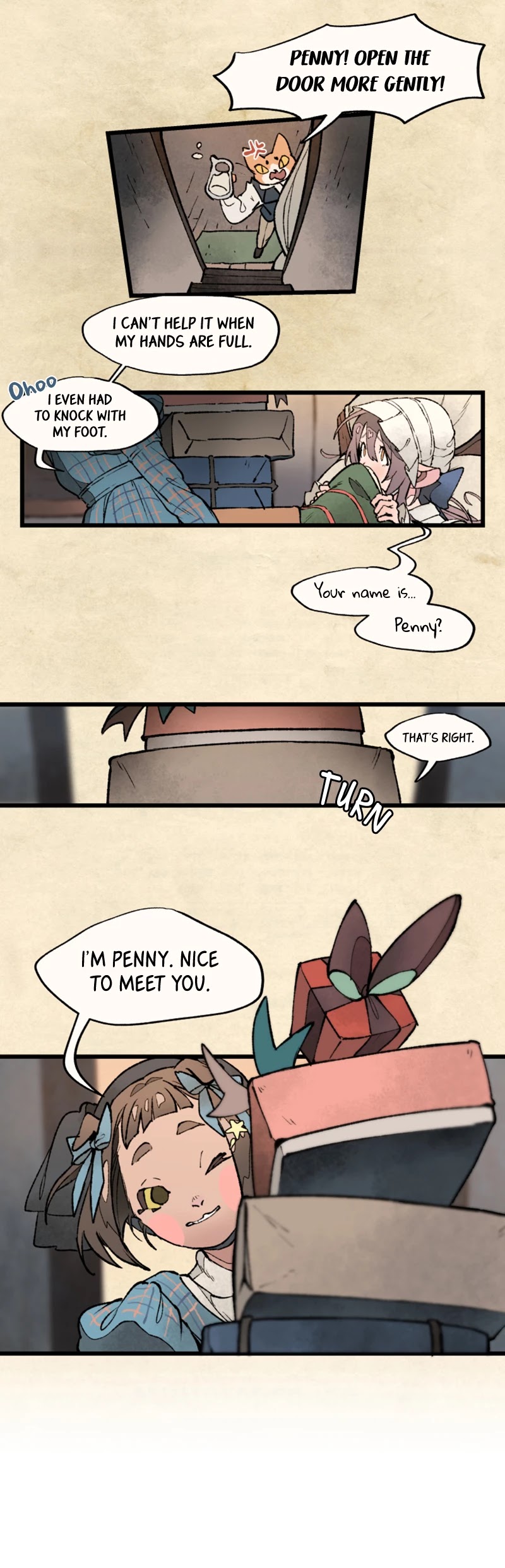 Where The Shooting Star Falls, Wait There. Chapter 1.14 page 5 - Vol.1 Chapter 14: Meinod and Penny