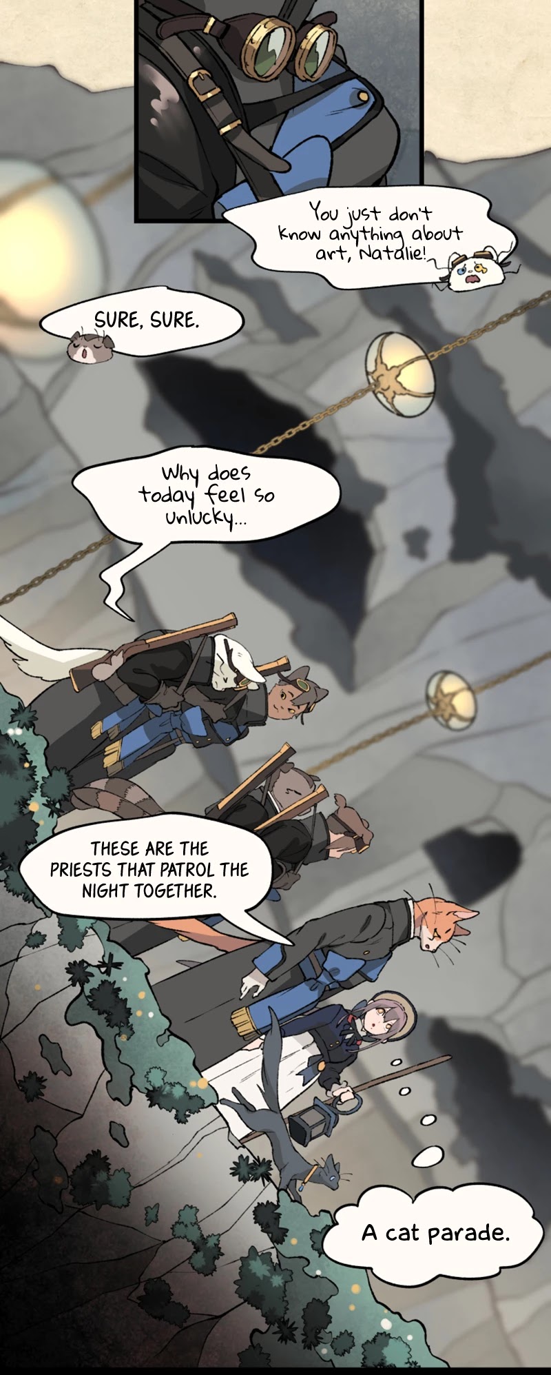 Where The Shooting Star Falls, Wait There. Chapter 1.16 page 5 - Vol.1 Chapter 16: Witch's Night Patrol