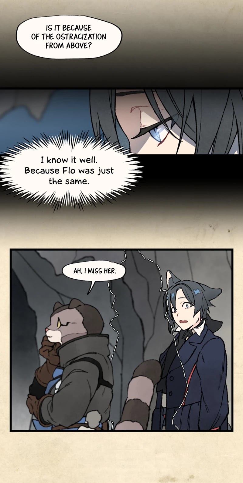 Where The Shooting Star Falls, Wait There. Chapter 1.19 page 14 - Vol.1 Chapter 19: Cleansing the Creatures of Darkness