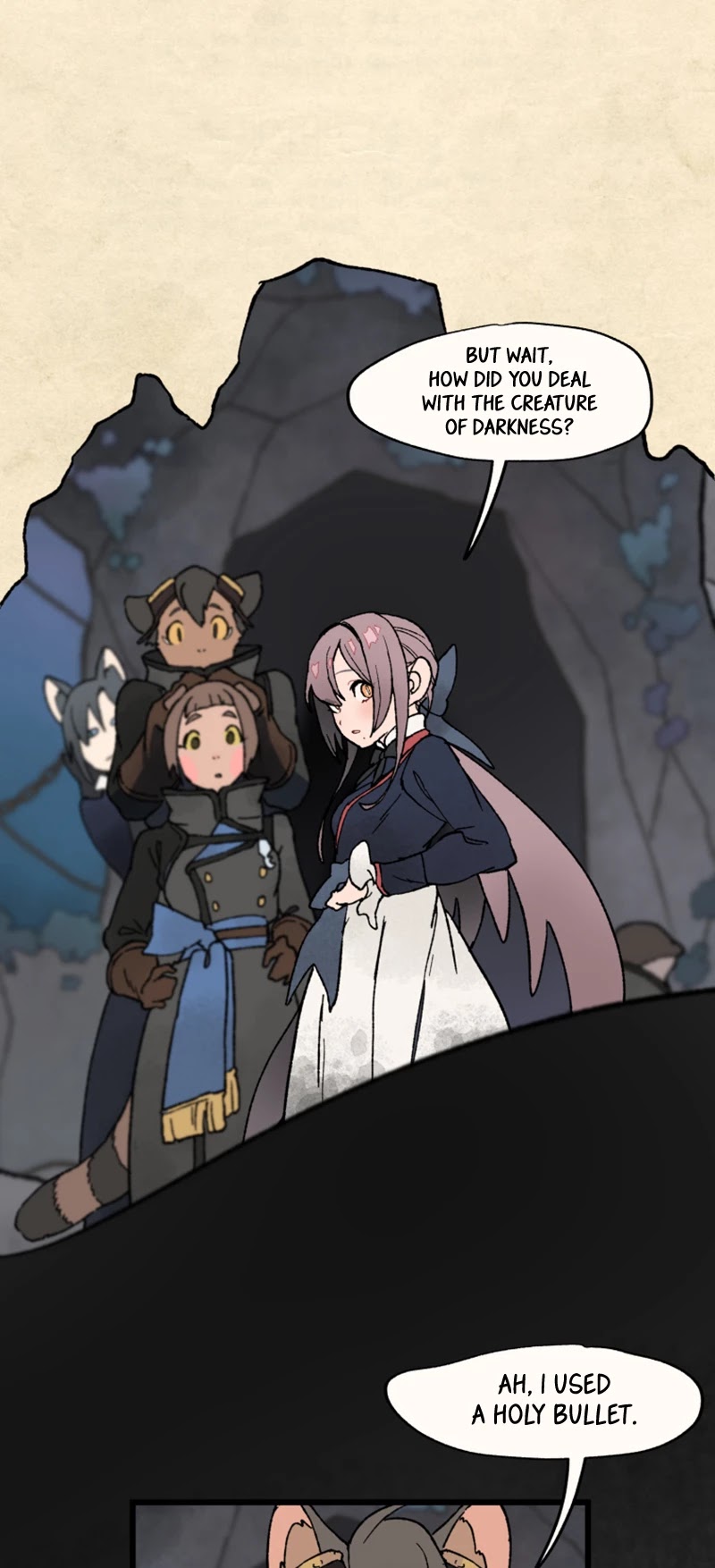Where The Shooting Star Falls, Wait There. Chapter 1.19 page 18 - Vol.1 Chapter 19: Cleansing the Creatures of Darkness