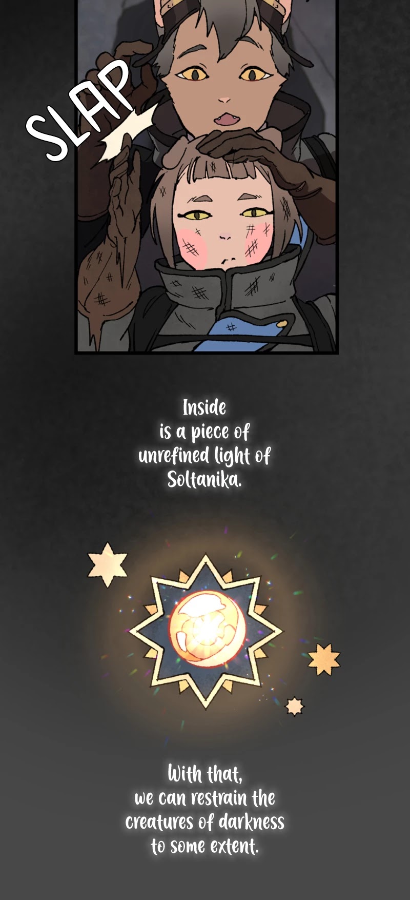 Where The Shooting Star Falls, Wait There. Chapter 1.19 page 19 - Vol.1 Chapter 19: Cleansing the Creatures of Darkness