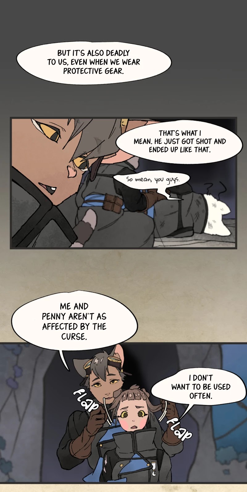 Where The Shooting Star Falls, Wait There. Chapter 1.19 page 20 - Vol.1 Chapter 19: Cleansing the Creatures of Darkness