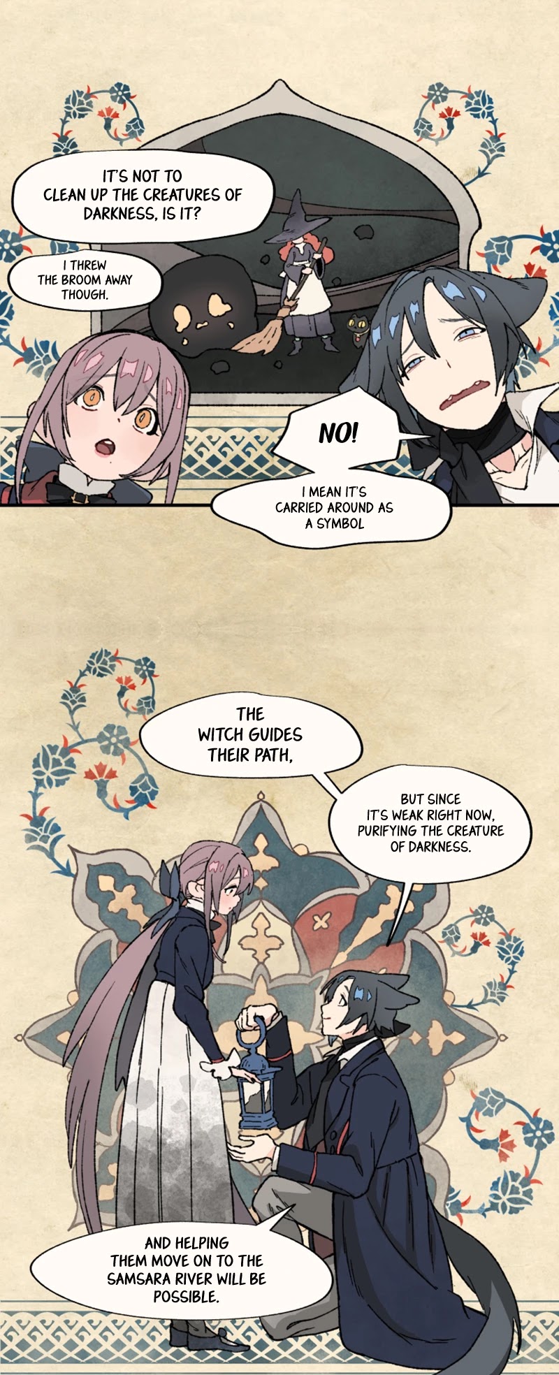 Where The Shooting Star Falls, Wait There. Chapter 1.19 page 22 - Vol.1 Chapter 19: Cleansing the Creatures of Darkness