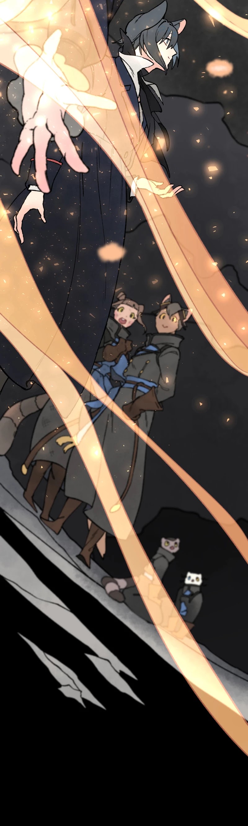 Where The Shooting Star Falls, Wait There. Chapter 1.19 page 29 - Vol.1 Chapter 19: Cleansing the Creatures of Darkness