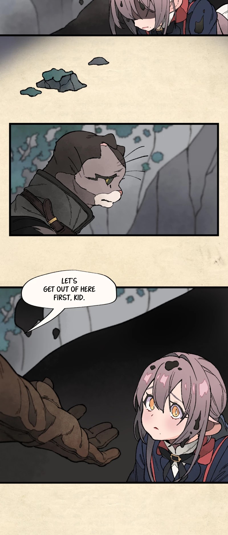 Where The Shooting Star Falls, Wait There. Chapter 1.19 page 3 - Vol.1 Chapter 19: Cleansing the Creatures of Darkness