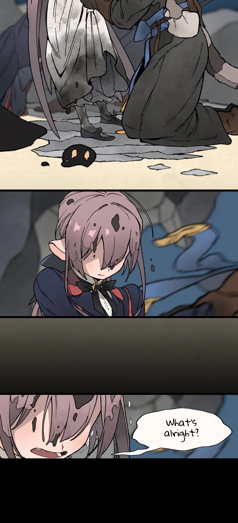 Where The Shooting Star Falls, Wait There. Chapter 1.19 page 5 - Vol.1 Chapter 19: Cleansing the Creatures of Darkness